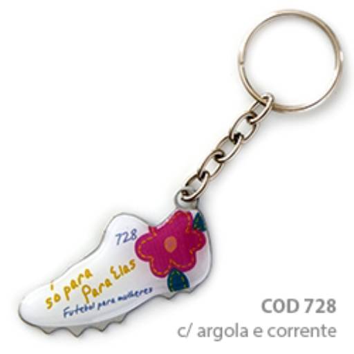 Chav. Chapinha Metálica COD 728 - Chuteira em São José do Rio Preto, SP por Public Gráfica e Brindes