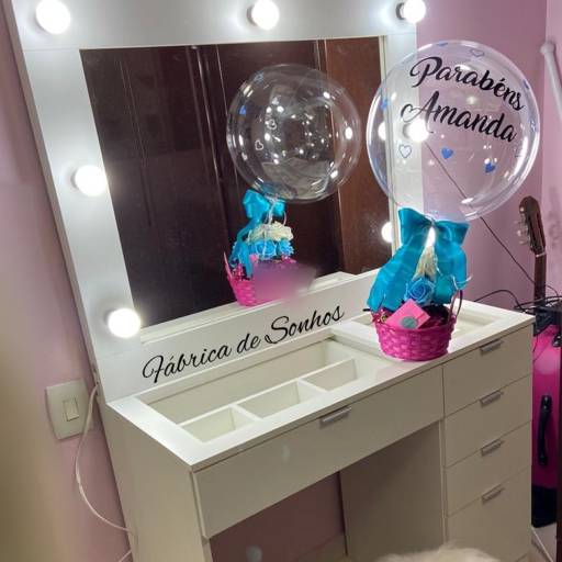 Penteadeira Camarim Love  em Bauru, SP por Móveis Fábrica de Sonhos Bauru