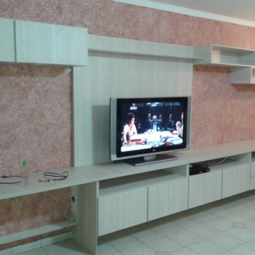 Painel sala de TV por M.1 Móveis Planejados