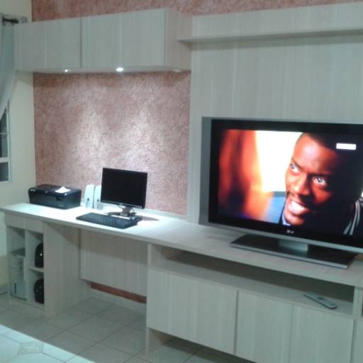 Painel sala de TV por M.1 Móveis Planejados