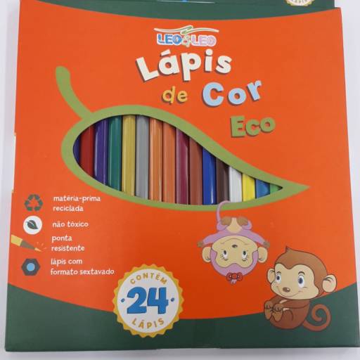 Comprar o produto de Caixa de lapis de cor 24 cores Leo e Leo em A Classificar pela empresa Bazar Baladi em Itatiba, SP por Solutudo