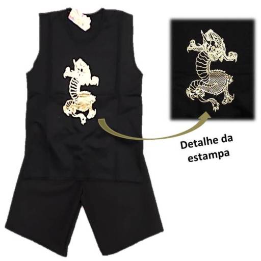 2890 - Samurai juvenil (tamanho 14) em Tietê, SP por Fantasia & Folia