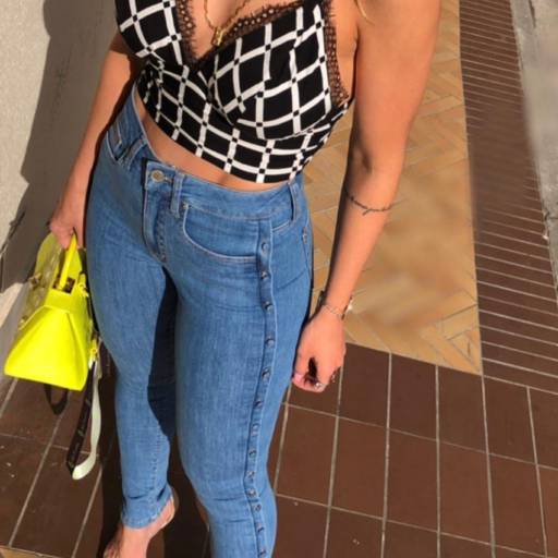 Calça bebela jeans sk vivi por Loja Catherine