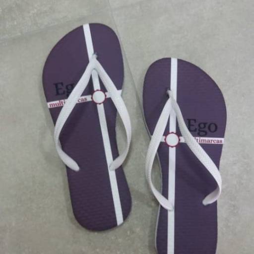 Comprar o produto de Chinelo personalizado logomarca Ego em Roupas e Acessórios pela empresa Loja Ego 3 p - Roupas e Acessórios Femininos em Botucatu, SP por Solutudo