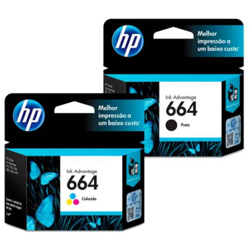 CARTUCHO HP 664 2ml em Foz do Iguaçu, PR por Toner & Cia Cartuchos