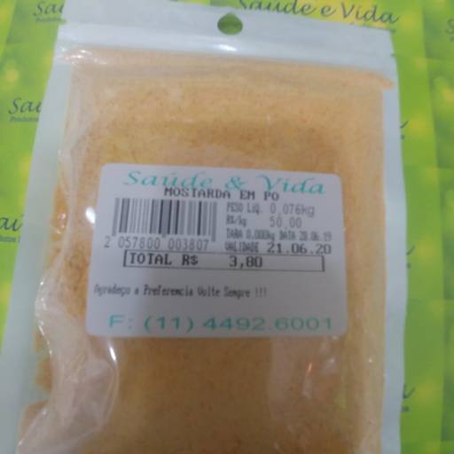 Mostarda em pó por Saúde e Vida