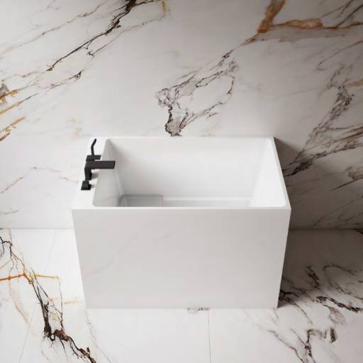 Banheira Diana Lablanco Resina Branco Matte – 900X680X730mm 