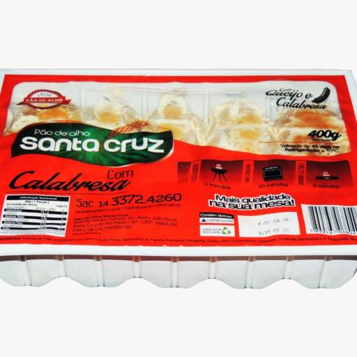 Comprar o produto de Pão de Alho Calabresa em A Classificar pela empresa Pão de Alho Santa Cruz em Santa Cruz do Rio Pardo, SP por Solutudo