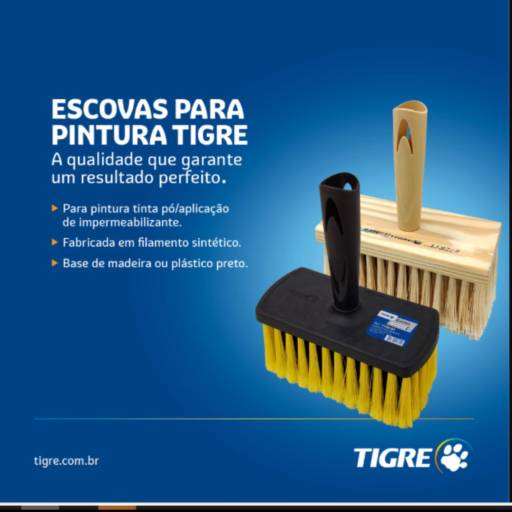 Escovas para Pintura Tigre