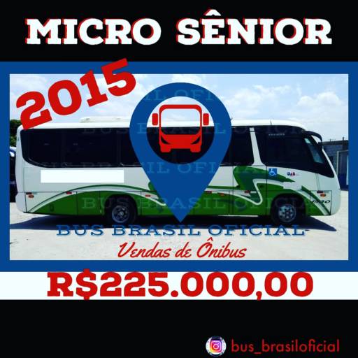 Micro Ônibus Marcopolo (Sênior) ano 2015 em São Paulo, SP por Bus Brasiloficial