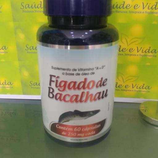 Figado de Bacalhau por Saúde e Vida