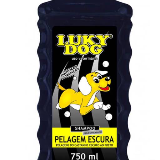 Comprar o produto de Shampoo Luky Dog Pelagem Escura - W/A PET em Animais pela empresa Casa Jomele em Bauru, SP por Solutudo