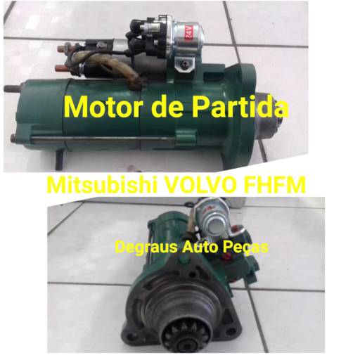 Motor de Partida Mitsubishi Volvo FHFM
