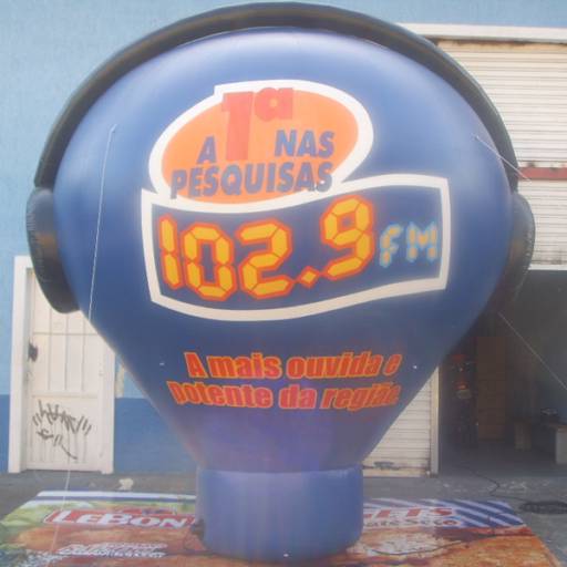 Roof-Top Customizado por Caco Balloons - Balões e Infláveis