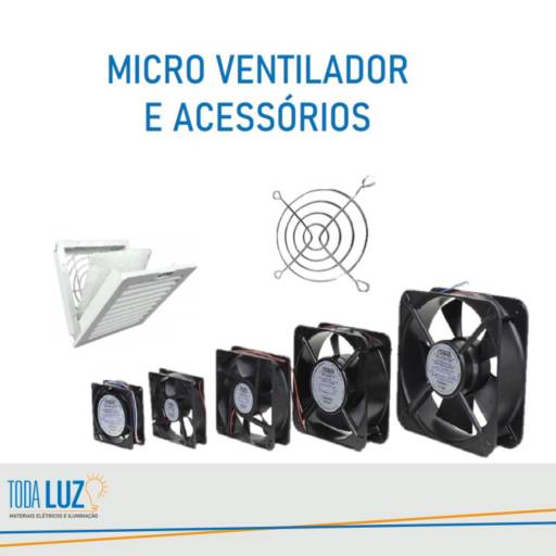 Comprar o produto de Micro Ventilador em Automação pela empresa Toda Luz Materiais Elétricos e Iluminação em Atibaia, SP por Solutudo