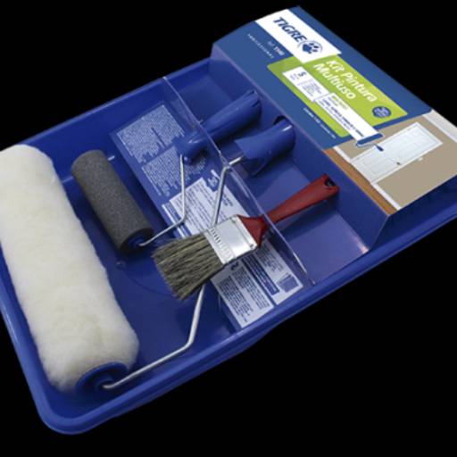 Kit para pintura 5 peças Tigre cód.1540  / Loja de Tintas Lençóis Paulista