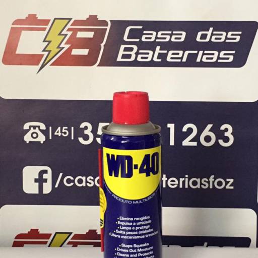 Comprar o produto de WD-40 Desengripante Multiuso!!! em Outros pela empresa Casa das Baterias em Foz do Iguaçu, PR por Solutudo