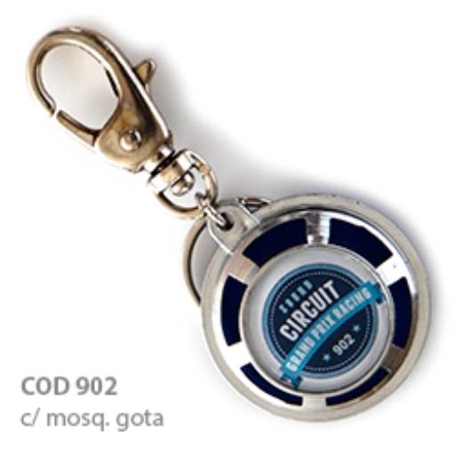 Chaveiros Plásticos COD 902 - Alto Falante Prata em São José do Rio Preto, SP por Public Gráfica e Brindes