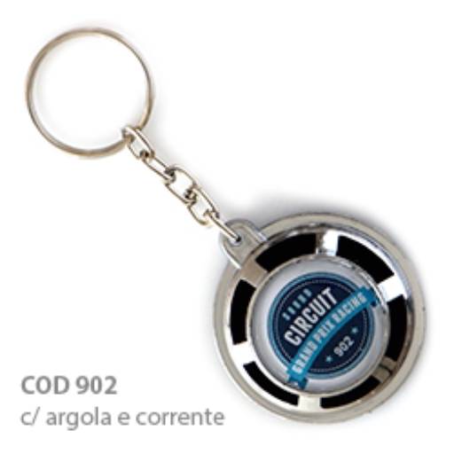 Chaveiros Plásticos COD 902 - Alto Falante Prata em São José do Rio Preto, SP por Public Gráfica e Brindes