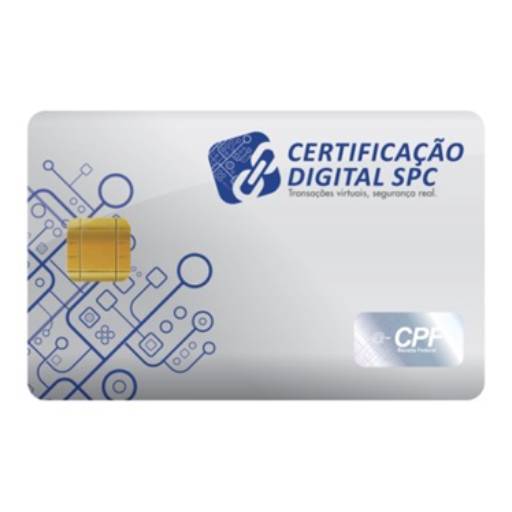 e-CPF A3 - 3 anos (somente cartão)