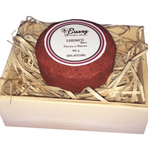 Sabonete vegano - Flores e Raízes  por Essenz Cosméticos Artesanais