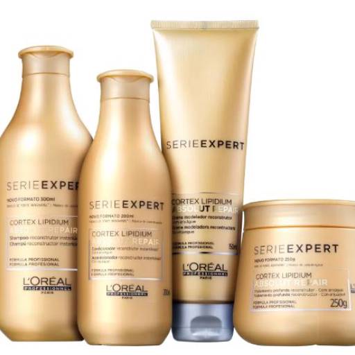 Comprar o produto de Kit L'Oréal Professionnel Absolut Repair Lipidium Full (4 Produtos) em L'Oreal PROFESSIONNEL pela empresa Charmy Perfumes - Centro em Jundiaí, SP por Solutudo