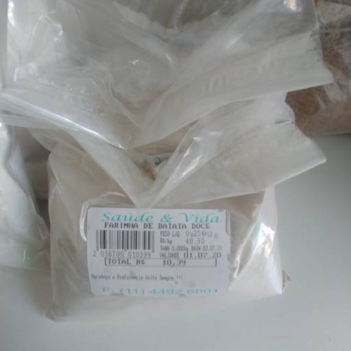 Farinha de batata doce por Saúde e Vida