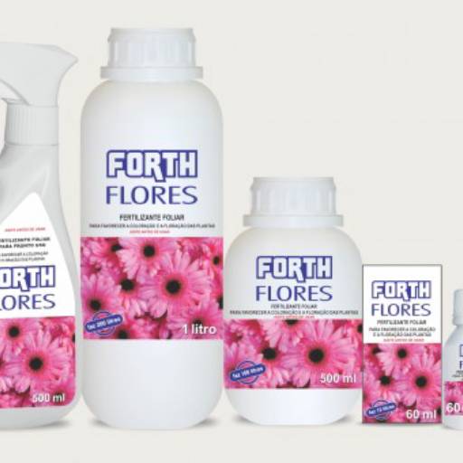 Fertilizante Líquido Forth Flores por Caco Loja Agrícola