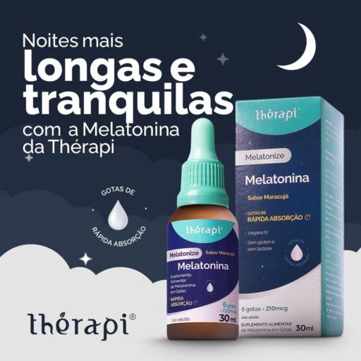Comprar o produto de Melatonina gotas Therapi em Bem-Estar pela empresa Farmalu - Farmácia de Manipulação em Atibaia, SP por Solutudo