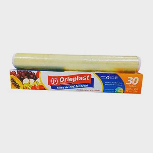 Filme PVC 28cm x 30m | Orleplast