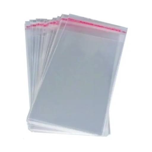 SACO ADESIVADO TRANSP 12X18  em Foz do Iguaçu, PR por EmbalaFoz