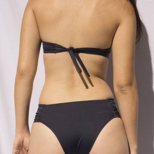 Sutiã Biquini Meia Taça Tricô Tons de Azul por Rocochê