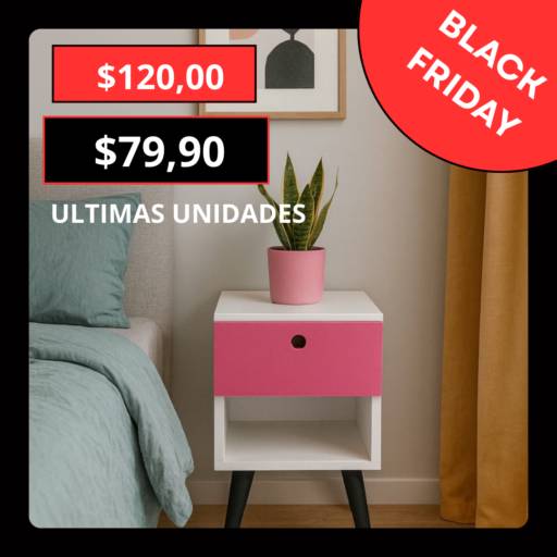 Mesinha Lateral Retrô – Design e Qualidade em BH