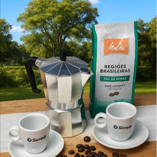Kit Expresso com Cafeteira Italiana
