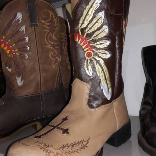Comprar o produto de Bota texana apache em Calçados, Roupas e Bolsas pela empresa Loja do Cowboy em Santa Cruz do Rio Pardo, SP por Solutudo