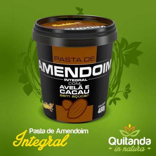 Comprar o produto de Pasta Amendoim Integral com Avelã e Cacau em Alimentos e Bebidas pela empresa Quitanda in Natura em Jundiaí, SP por Solutudo