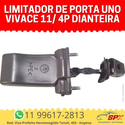 Limitador de Porta Uno Vivace 11/ 4P Dianteira em Itupeva, SP por Spx Acessórios e Autopeças