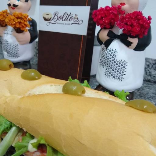 Lanche de Salame 70cm  por Bolirium Brasil - Padaria Artesanal