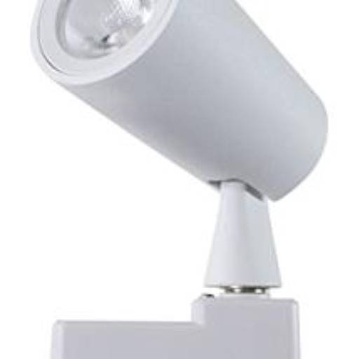 Spot LED Cob 12w  Branco Quente 3000K para Trilho Eletrificado 
