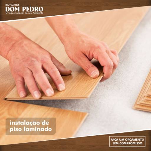 Instalação de Piso Laminado por Raspadora Dom Pedro