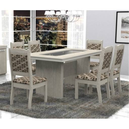 MESA MENEGHETTI AMERICA 1.70X90 C/V ARTICO por Móveis Brasil