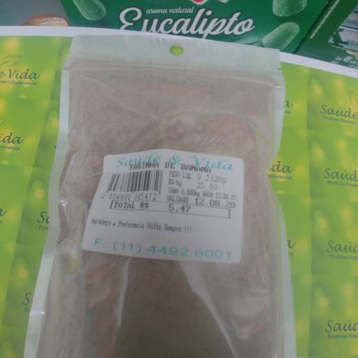 Farinha de banana por Saúde e Vida