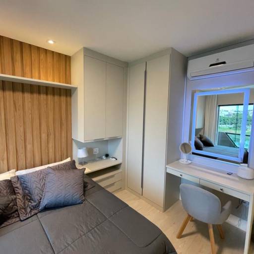 Projeto de Interiores para Apartamento  em Americana, SP por Loom Arquitetura