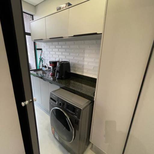 Projeto de Interiores para Apartamento  em Americana, SP por Loom Arquitetura