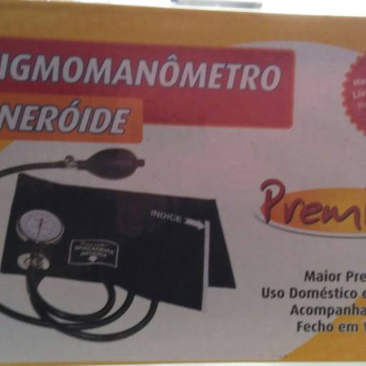 Esfigmomanômetro (Premium) por Ortoshop Boutique Ortopédica