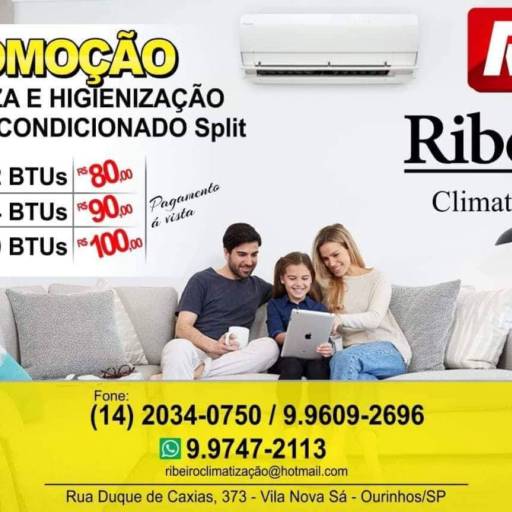 Comprar o produto de Ribeiro Climatização em Casa, Móveis e Decoração pela empresa Ribeiro Climatização em Ourinhos, SP por Solutudo