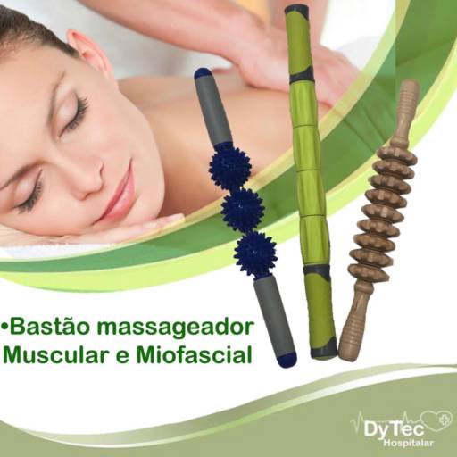 Bastão massageador muscular e miofascial por Cirúrgica DyTec - Comércio e Manutenção em Equipamentos Médicos Hospitalares