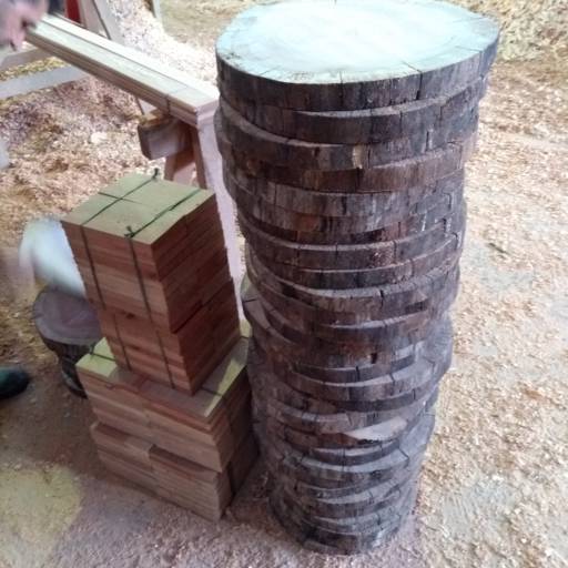 Bolachas de Madeira por Madeiras Brasil Madeiras Decks Pergolados e Portas