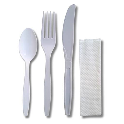 Talher Descartável Inquebrável para Refeições - Durabilidade - Rio de Janeiro