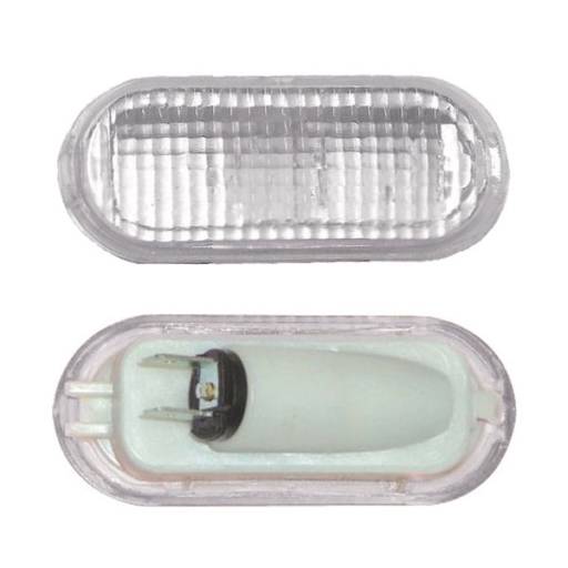 LANTERNA LATERAL UNIVERSAL COM SOQUETE CRISTAL EM ACRILICO